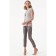 Female jumper, size 42, gray color