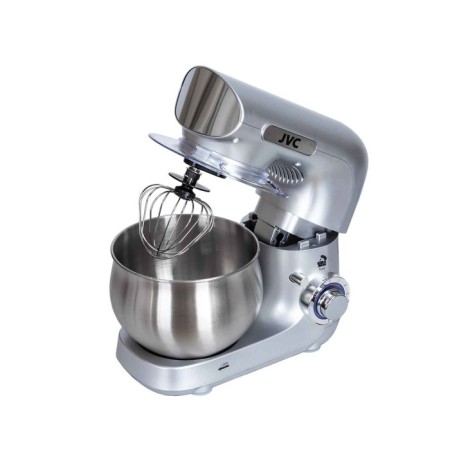 Mixer JVC JK-MX402, Planetarny, 1300W, 6 speeds, 3 nozzles, 4 l, silver color-9