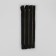 Metal zipper, No. 3, non -proceeding, automatic castle, 18 cm, black color/antique