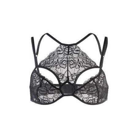 Bralett Lace Erolata Lingerie Collection, size 50-52, black color-5