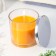 Aromatic giant in a glass "Juicy orange", soy wax, 10x10 cm