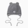 Children's hat, dark gray color, size 42-44