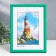 Photo frame plastic "Rainbow" 15x21 cm, green