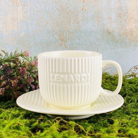 Tea set of Lenardi, porcelain, 290 ml, 12 items