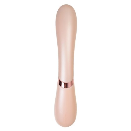 Satiffyer Hot Lover vibrator with clitoral stimulant, silver color-8