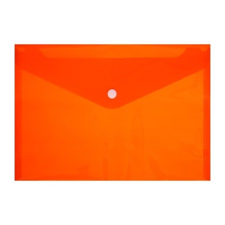 A set of 6 pieces, a button folder, A5, 180 microns, corrugated, fluorescent, 6 colors-5