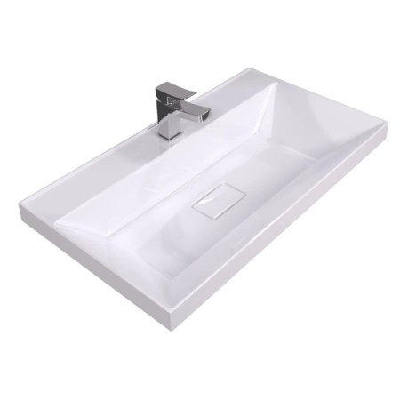 Sink uperwood Classic New 80 cm, with a decorative plum cover