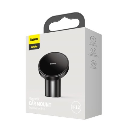Automobile holder Baseus Radar Magnetic Car Mount, Black, Glorod+Glue-11