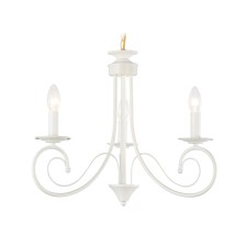 Suspended Ambrella Traditional Modern TR9605, E14, white color