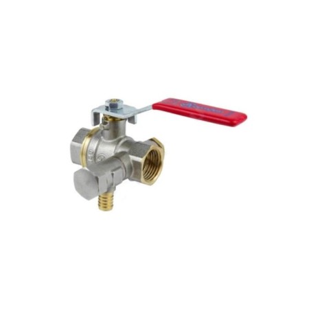 Aquasfera 1012-03, 1 ", 1", PN 25, internal thread, with a descent, lever-1