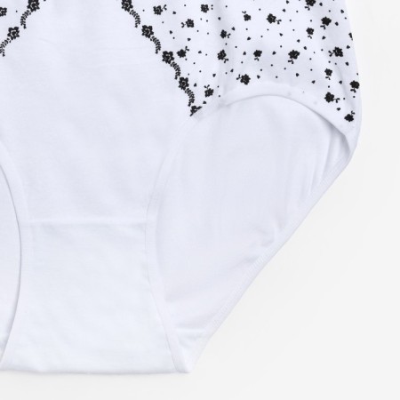 Credes of slips female collorista, white color, size 58-60-1