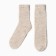 Women's socks, beige color, size 23-25