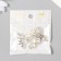 Decor metal for creativity "Skull" silver G324B971 2x1.1 cm