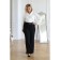 Female blouse, size 54, white color