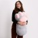 Soft toy "paw", 70 cm, gray color