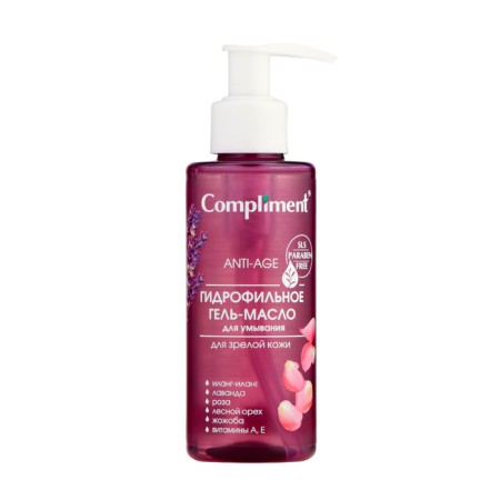 Hydrophilic gel oil for washingcompliment for mature skin, 150 ml