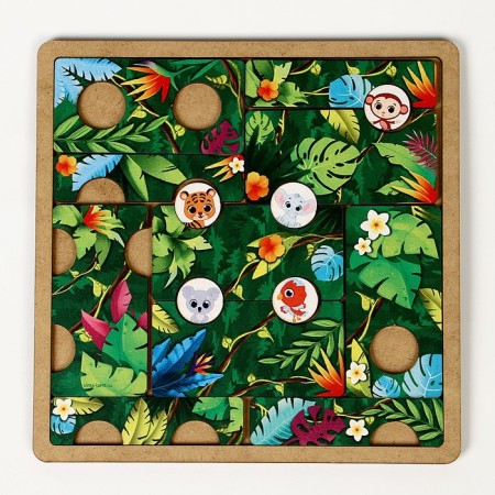 Puzzle "jungle" and memorial-2