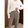 Female trousers, size 50, beige color 60618