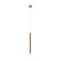 Suspension lamp mantra Cala, Led, 420lm, 3000k, 550 mm, gold color