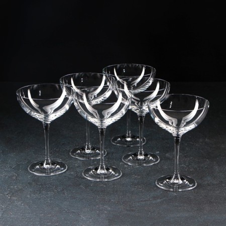 A set of glasses for the Kate cocktail, 220 ml, 6 pcs