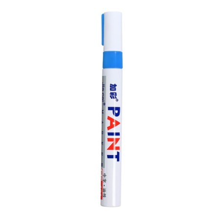 Marker-painting (varnish) Tip of bullet-shaped 4 mm, blue (price per pcs)-4