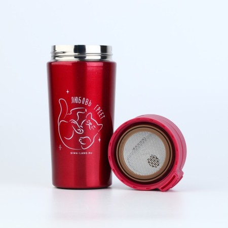 Thermostatic with the Kotik button, 350 ml-1