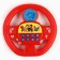 Musical steering wheel "puppy patrol", sound, red color
