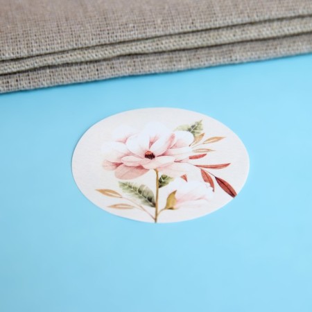 Stickers for flowers and gifts "Dream", 4.4 x 4.4 cm, 252 pcs.-4