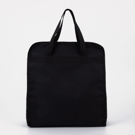 Lightning bag, external pocket, black color-1