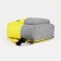 Youth backpack from lightning textiles, Fulldorn, 3 pockets, yellow-gray color