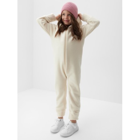 Combineson Children's Minaku: Fleece Soft, beige color, height 128 cm-3