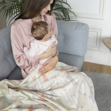 Fleet blanket "Dachshunds", size 100x118 cm-3