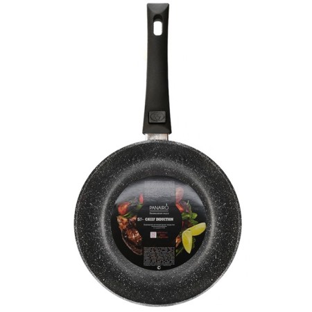 The frying pan is deep Panairo Chief Induction, induction, the removable handle of Soft-Touch, D = 24 cm-1