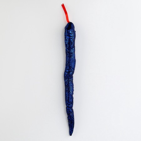 Soft toy "Snake" shiny, 32 cm, color mix-5