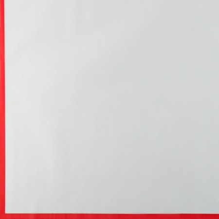 Flower film matte packaging "Kaima" red 0.5x9 m-4