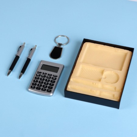 Gift set 4V1 (2 handles, calculator, keychain)-1