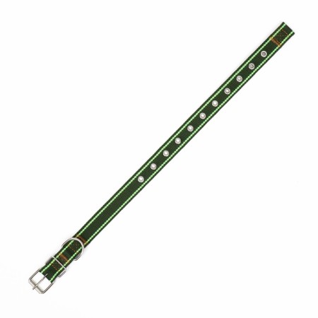 Collar of tarpaulin dimensionless single -layer, 58 x 2.5 cm, khaki/light green-4