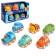 Set of Rattle Cars, 6 pcs.