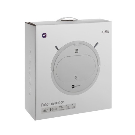 Windigo Wrv-501, 18 watts robot permutales, dry cleaning, 0.2 l, white-15