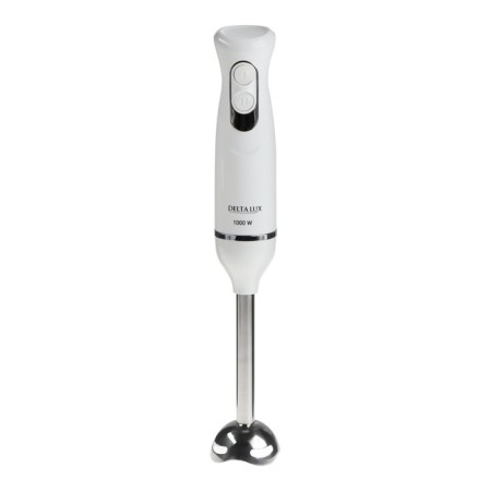 Delta Lux DL-7047, submersible blender, 1000 watts, 2 speeds, white