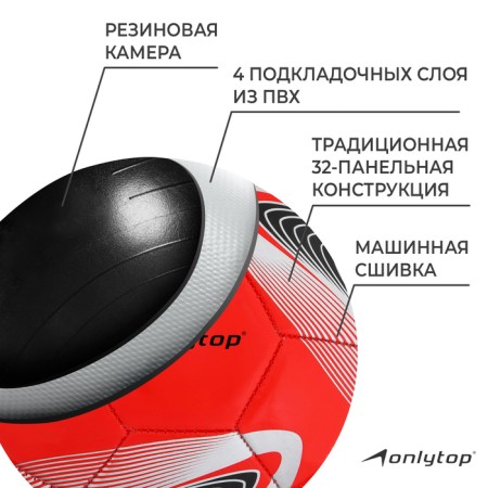 Football ball +F50, PVC, machine stitching, 32 panels, p. 5-2