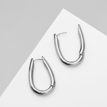 Earrings Metal "Bohemia" Divine Arph, Color silver-3