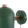 Bra 1667/1gy E27 40W green 18x13x16 cm