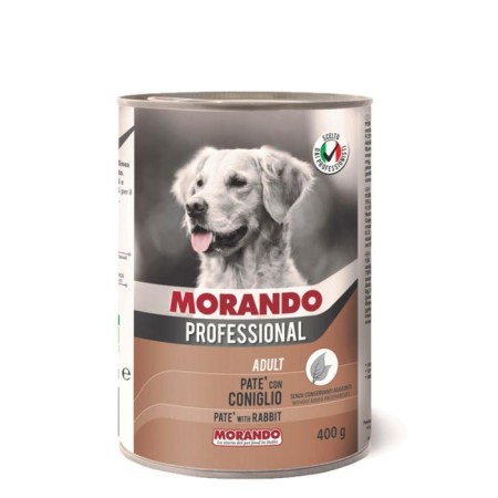 Wet Morando Professional food for dogs, a paste with a rabbit, 400 g