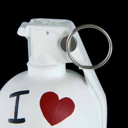 Holder for cards and photo "Lemonka. I love you" White, 9 × 12 × 8 cm-2