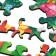New Year's puzzle Figure "New Year! Congratulations from the hare "
