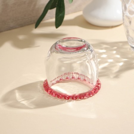 Glass jar for honey and jam with a spoon "Rose", 240 ml, 9.5 × 12 cm-6