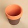 Pot "Trapezius", 7x6.5cm, terracott