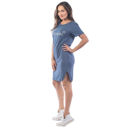 Blossom tunic, size 44, blue color-2