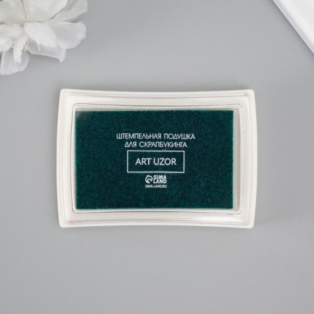 Stamping pillow "Green" 7.7x5.2x1.8 cm
